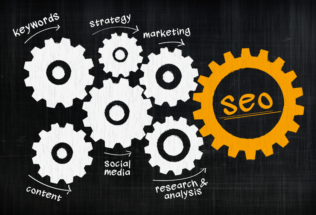 Graphic showing what to consider when thinking about how to choose the right SEO agency.